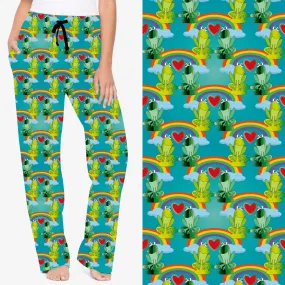 Rainbow Ribbit Lounge Pants
