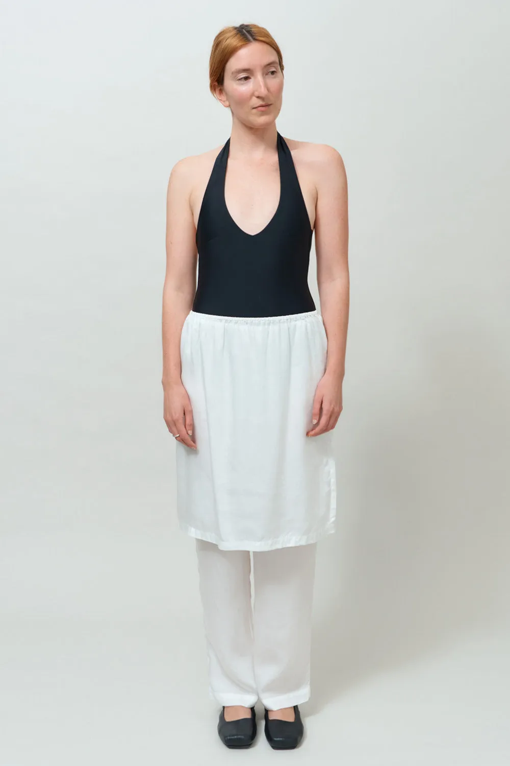 Shay Skirt Pant | White