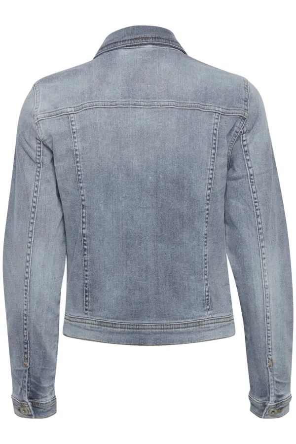 Stampe Denim Jacket (Washed light Blue)