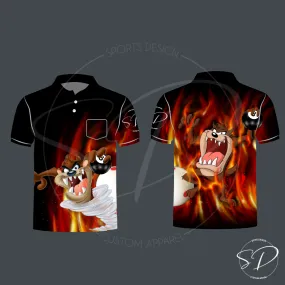 Tassie Devil Snooker Shirt