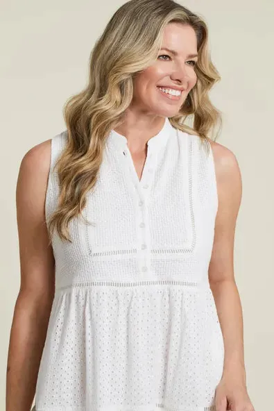TR7829o Lined Sleeveless Dress W/Pockets