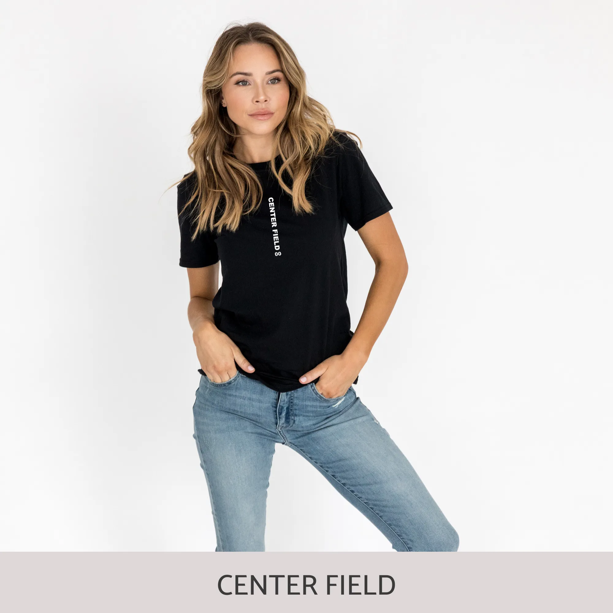 Unisex Short Sleeve Tee in Black