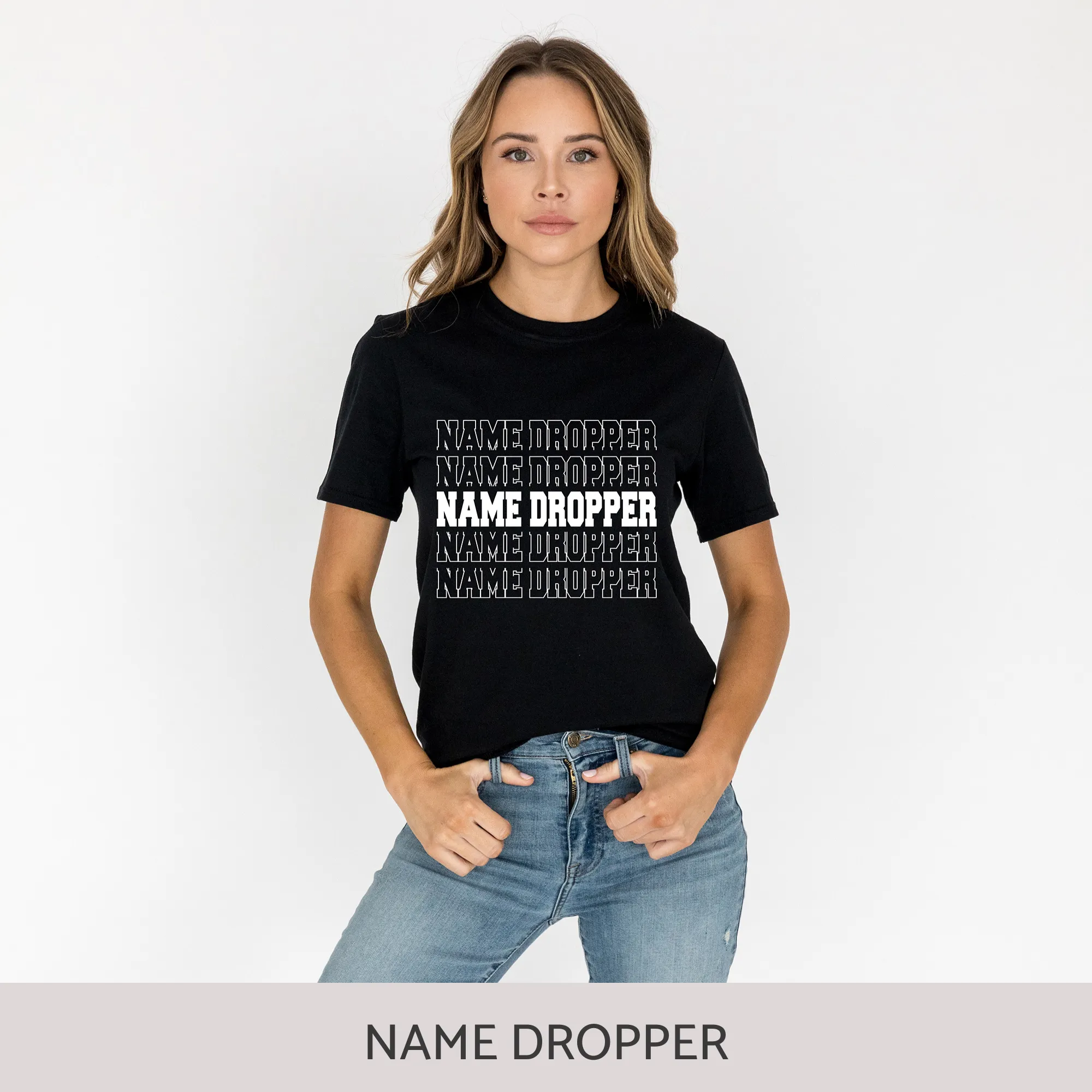 Unisex Short Sleeve Tee in Black