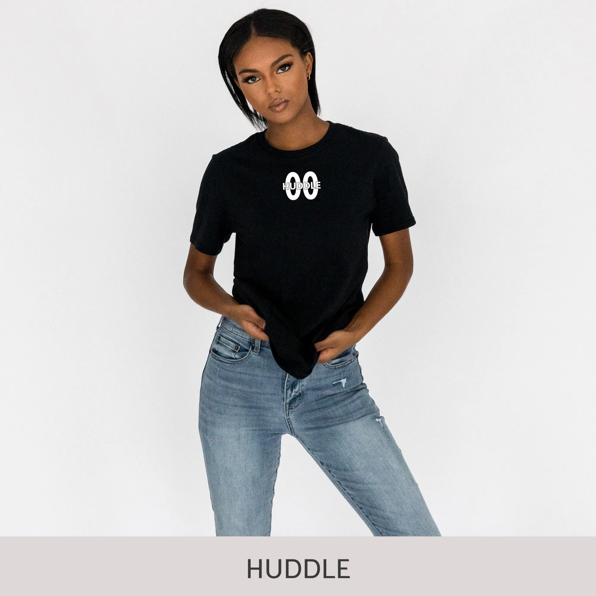 Unisex Short Sleeve Tee in Black