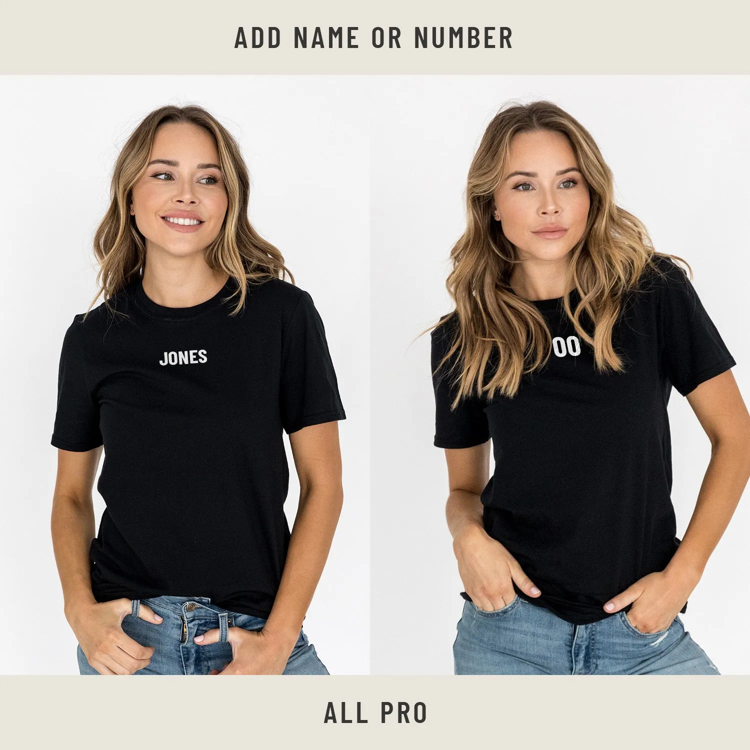 Unisex Short Sleeve Tee in Black