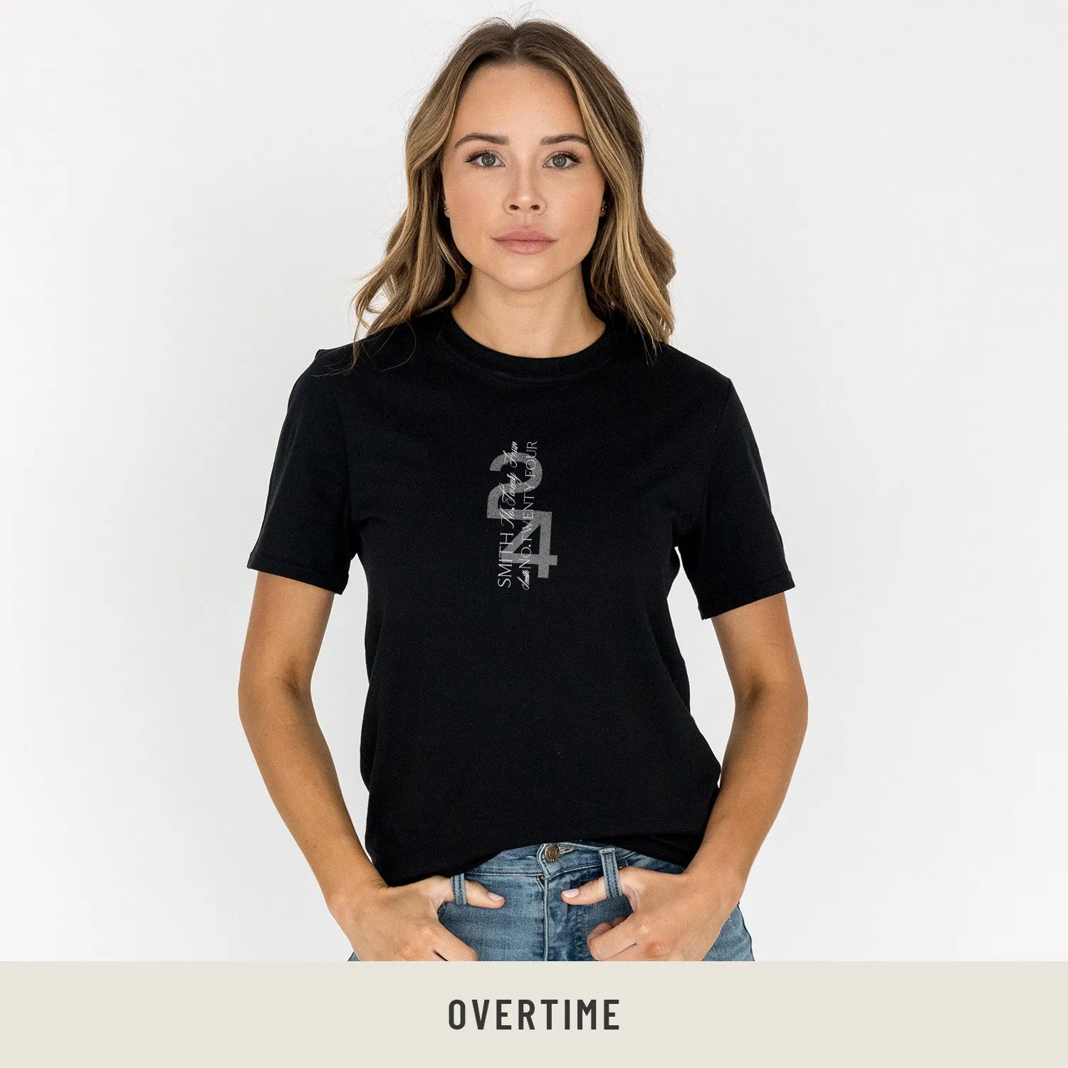 Unisex Short Sleeve Tee in Black