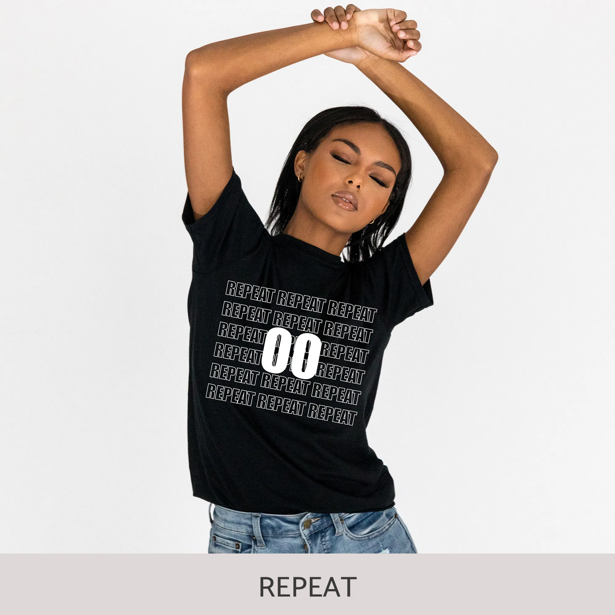 Unisex Short Sleeve Tee in Black