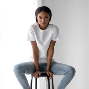 Unisex Short Sleeve Tee in White