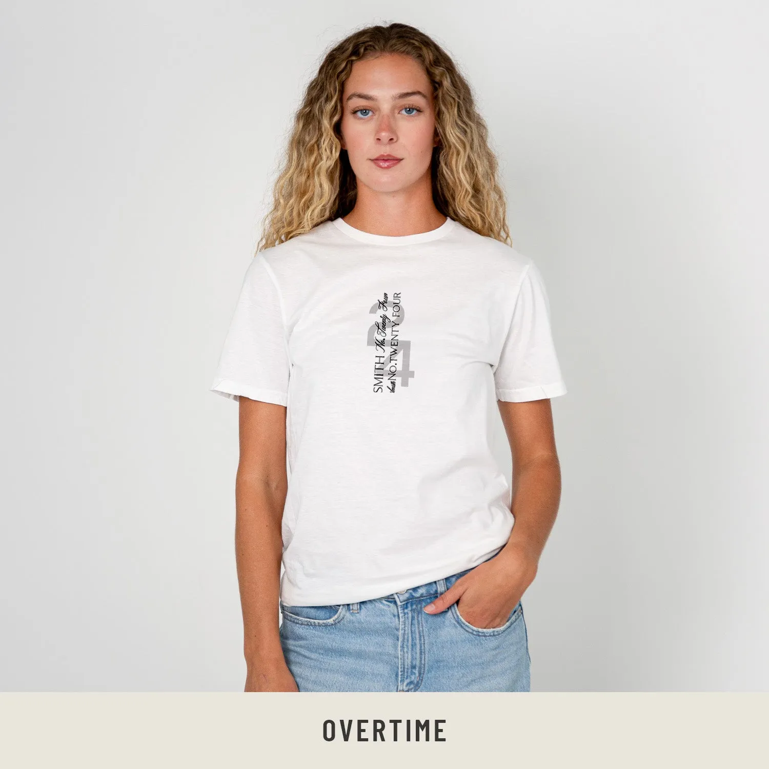 Unisex Short Sleeve Tee in White