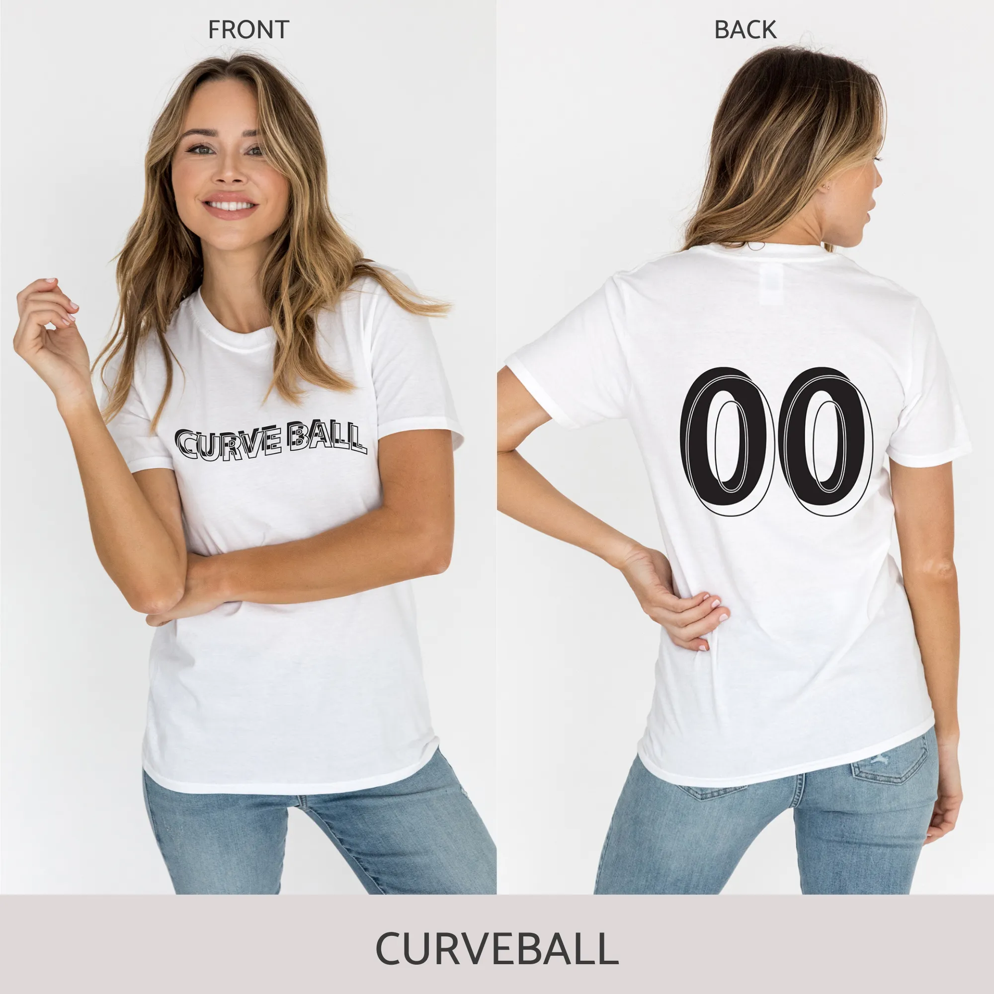 Unisex Short Sleeve Tee in White