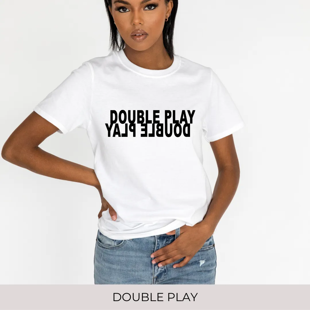 Unisex Short Sleeve Tee in White