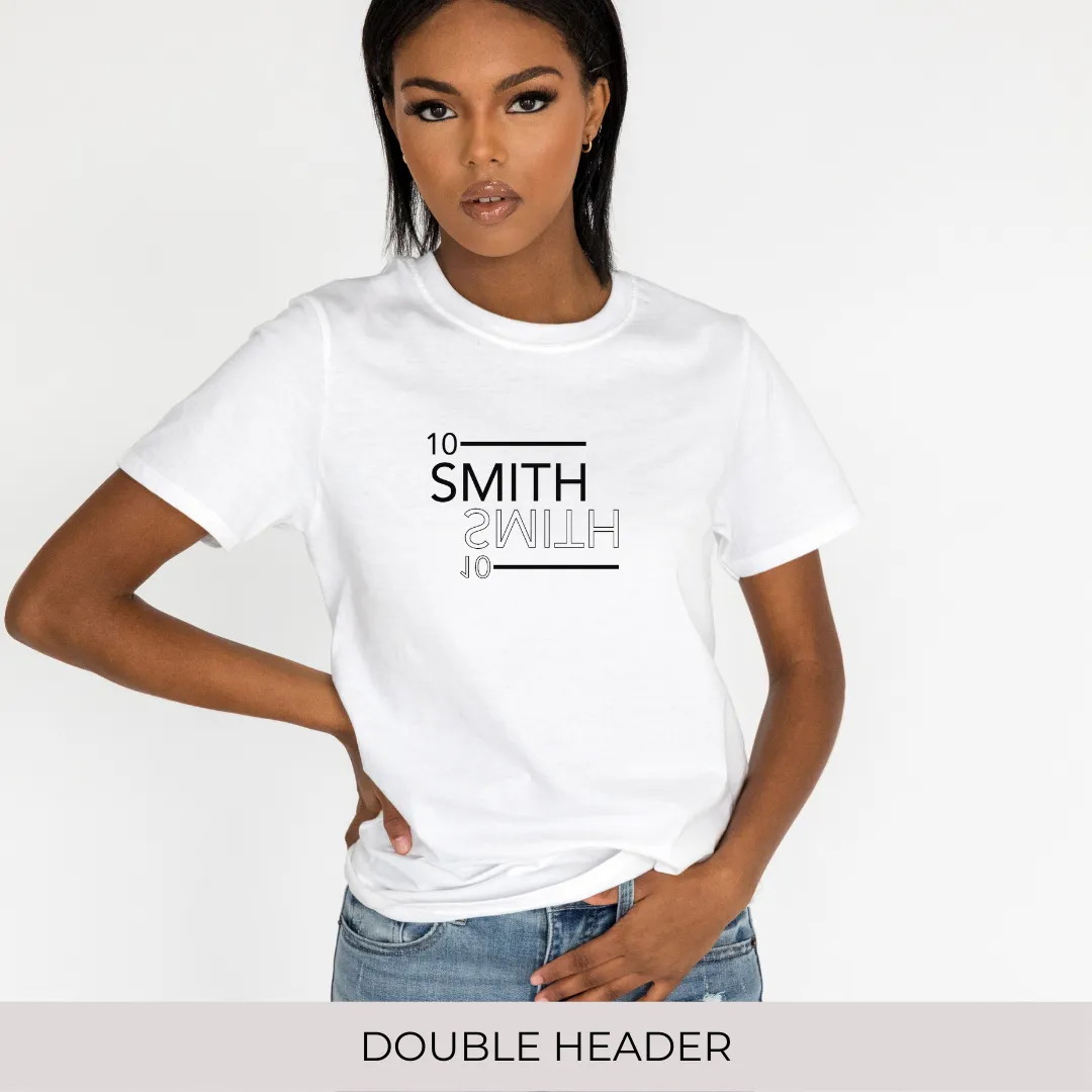Unisex Short Sleeve Tee in White