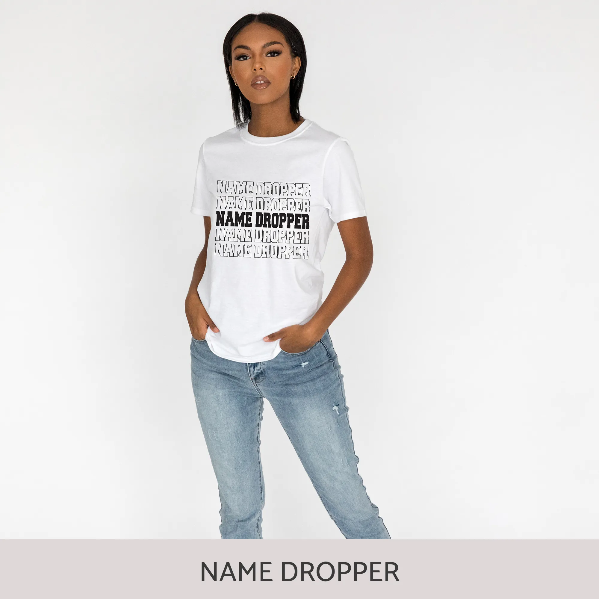 Unisex Short Sleeve Tee in White