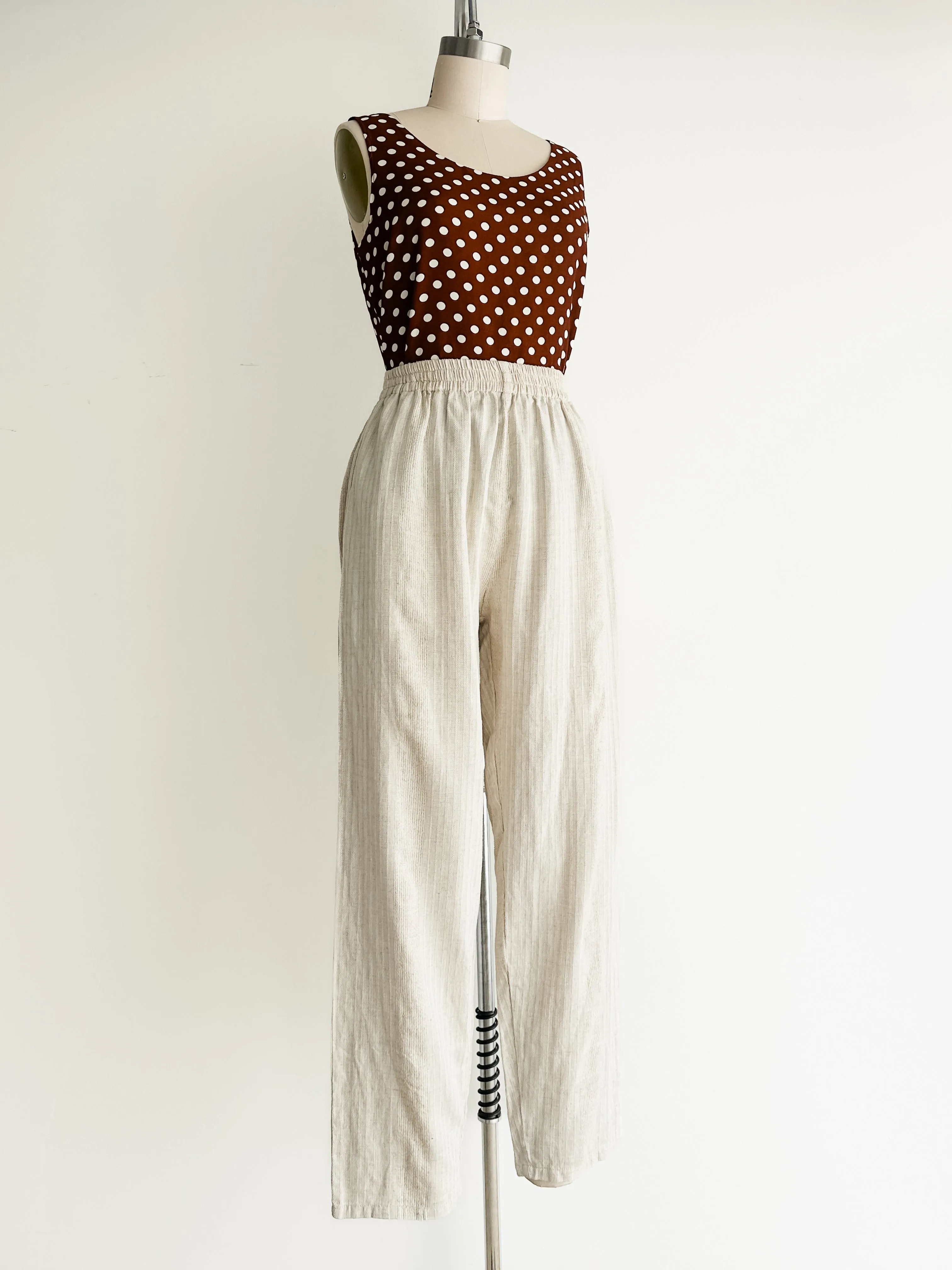 vintage cotton lounge pants (S/M)