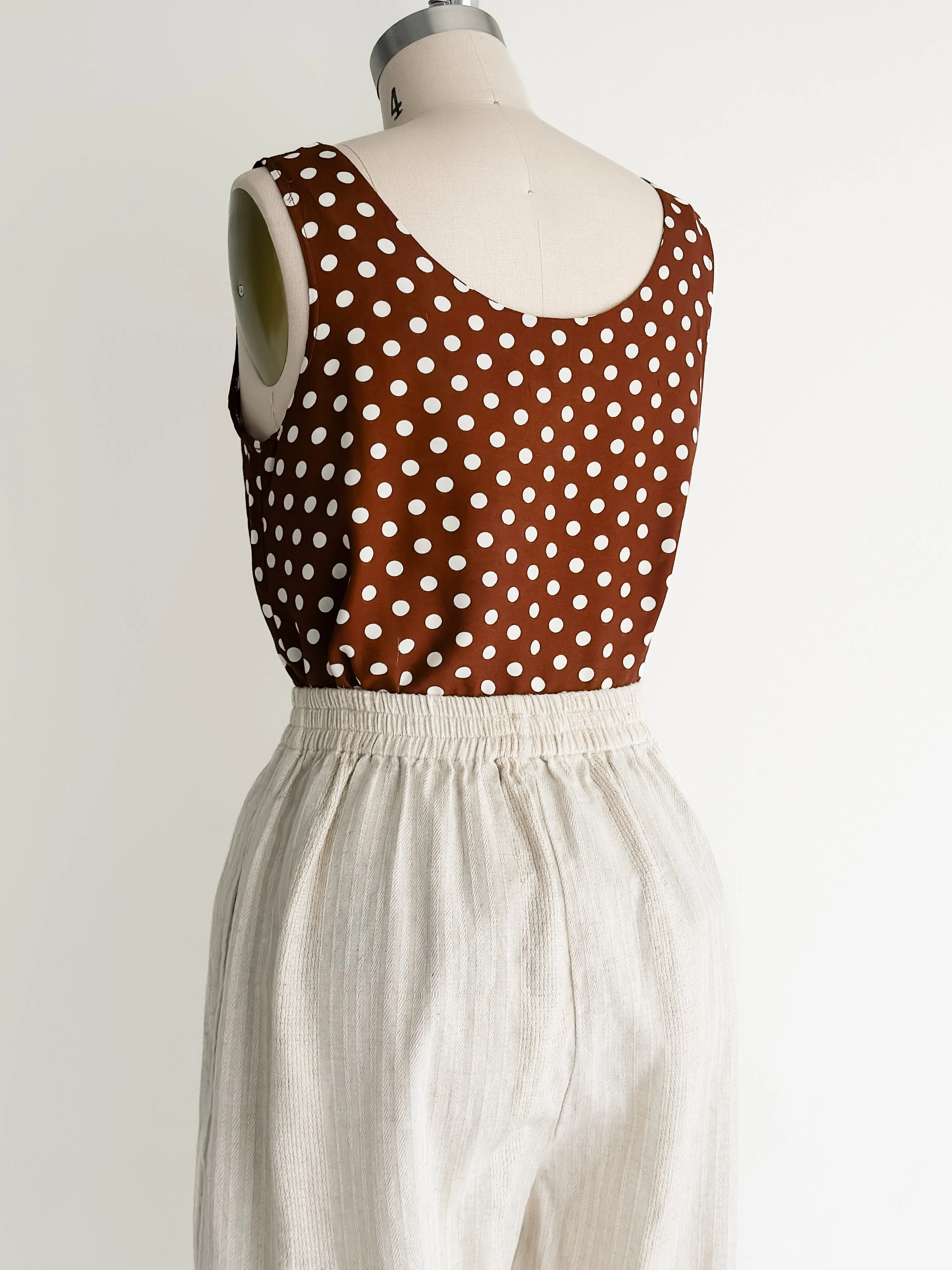 vintage cotton lounge pants (S/M)