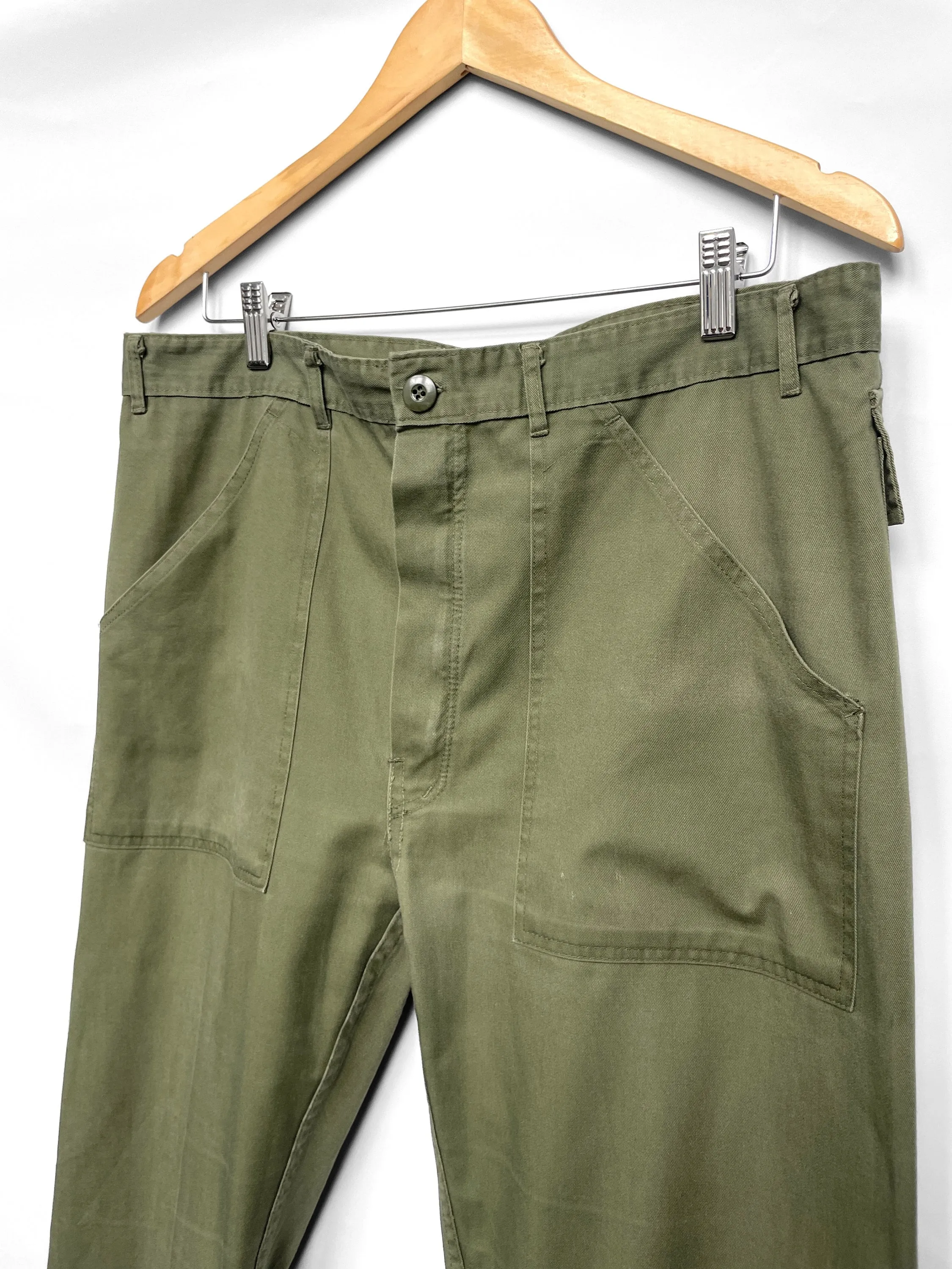 Vintage Soft German Army Trousers