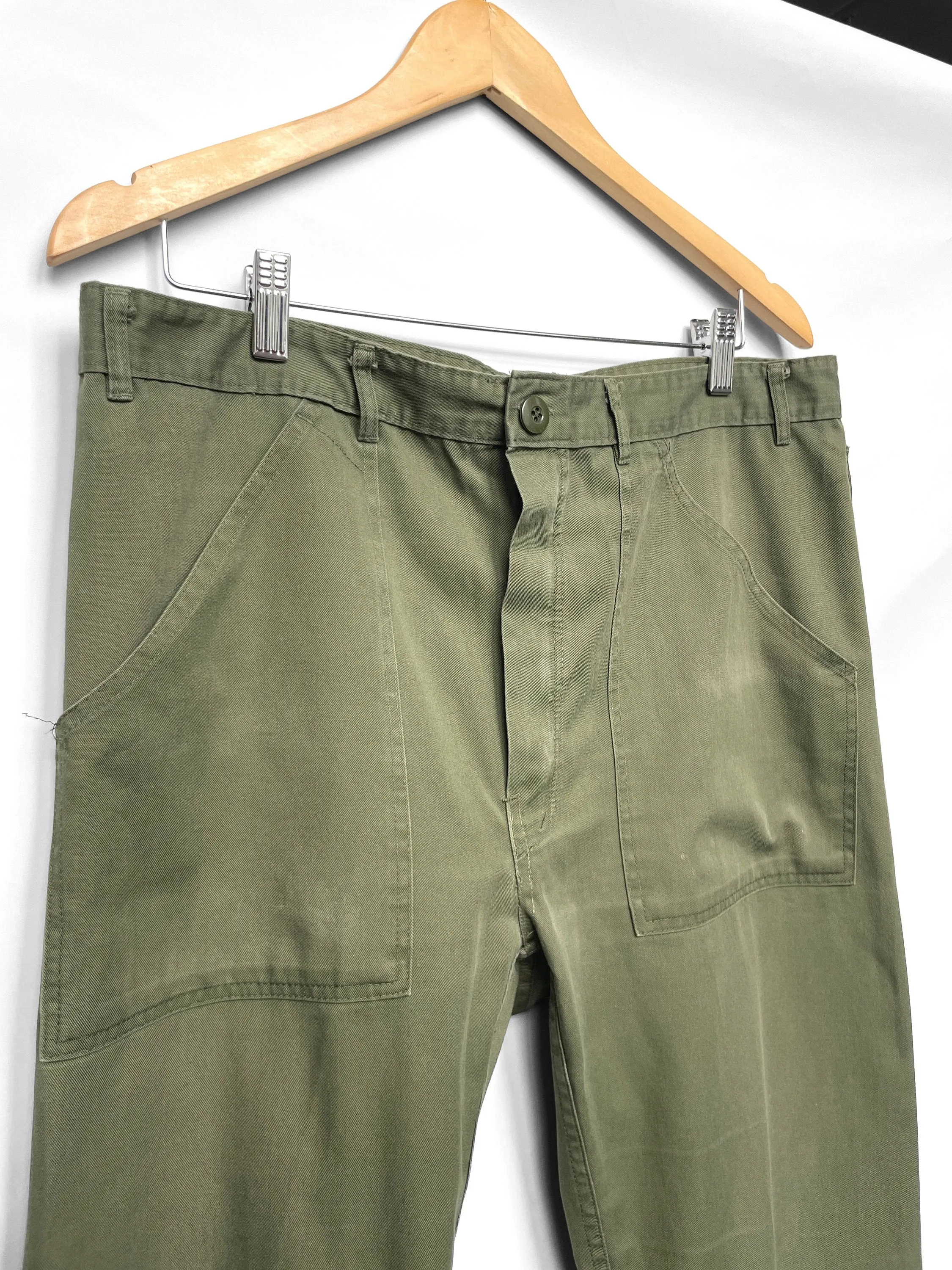 Vintage Soft German Army Trousers