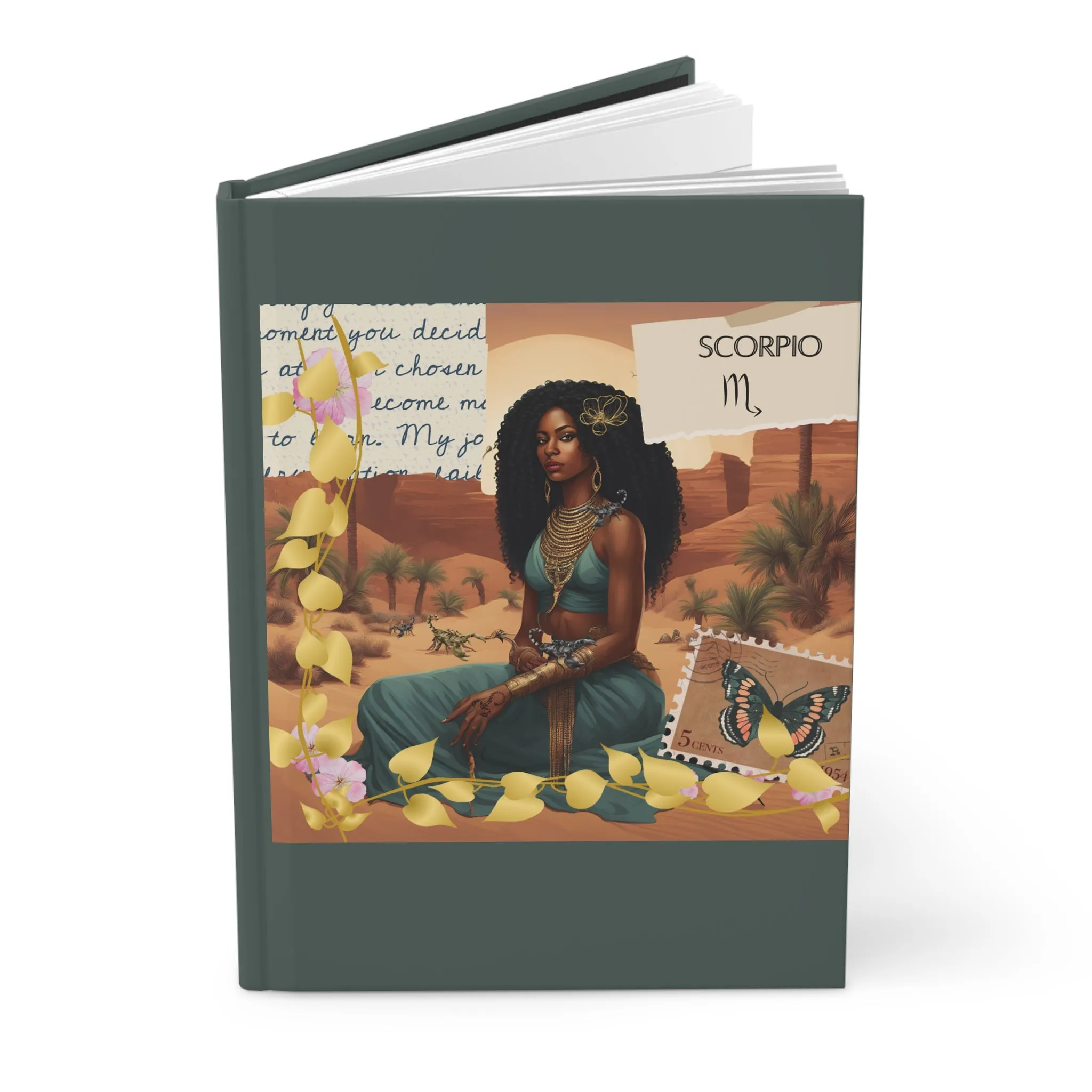 Zodiac Scorpio Hardcover Journal Matte